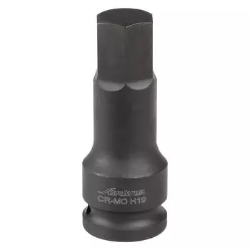 Головка ударная торцевая 1/2" DR внешний шестигранник H19 AIRLINE