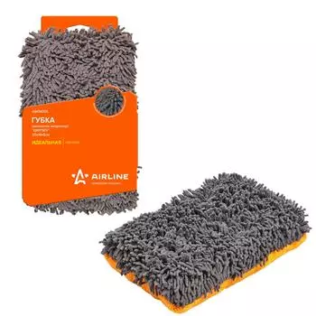 Губка-шиншилла микроворс "Кирпич" (20*14*5 см) AIRLINE