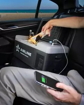 Холодильник автомобильный компрессорный (20л), 12/24В AIRLINE