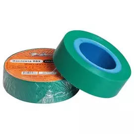 Изолента ПВХ, зеленая, 19 мм*10 м AIRLINE