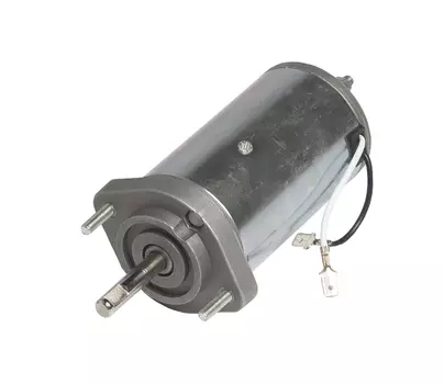 Электродвигатель вентилятора отопителя для автомобилей КАМАЗ Евро (без крыльчатки) LUZAR