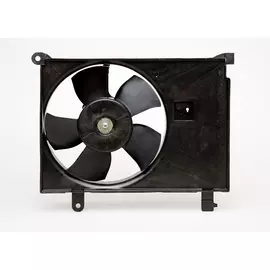 Электровентилятор кондиционера для автомобилей Lanos (97-) (с кожухом) LUZAR