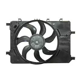 Электровентилятор охлаждения для автомобилей Cruze (09-) (с кожухом и резист.) LUZAR