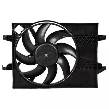 Электровентилятор охлаждения для автомобилей Fiesta (01-)/Fusion (02-) (с кожухом) A/C- LUZAR