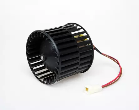 Электровентилятор отопителя для автомобилей ГАЗ 3302 (С 2003) (шариковые подшипники) LUZAR