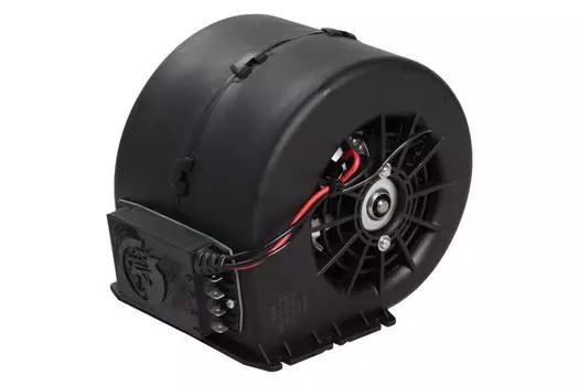 Электровентилятор отопителя для автомобилей ГАЗель-Бизнес (06.2016-) (с кожухом и встроенным резистором) LUZAR