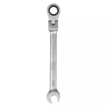 Ключ комбинированный трещоточный шарнирный 11мм AIRLINE