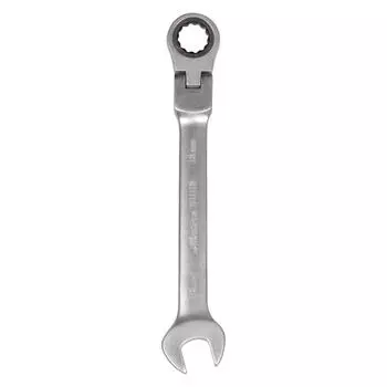 Ключ комбинированный трещоточный шарнирный 18мм AIRLINE