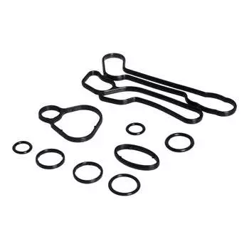 Кмпл прокладок теплообменника для автомобилей Chevrolet Cruze (09-)/Opel Astra H (04-) (9шт) LUZAR