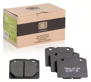 Колодки торм. диск. пер. для автомобилей Лада 2101-2107 Linea Perfezione TRIALLI