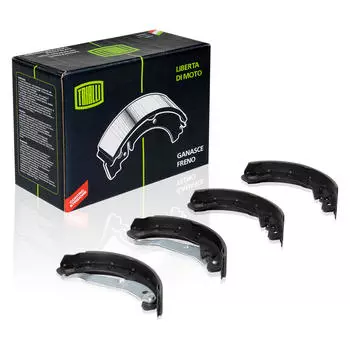 Колодки тормозные для автомобилей Opel Astra G (98-)/Zafira (99-) барабанные 230x42 для тормозной системы TRW TRIALLI