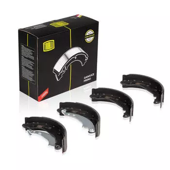 Колодки тормозные для автомобилей Renault Logan (04-) / Logan (08-) барабанные 180х42 для тормозной системы Bendix TRIALLI