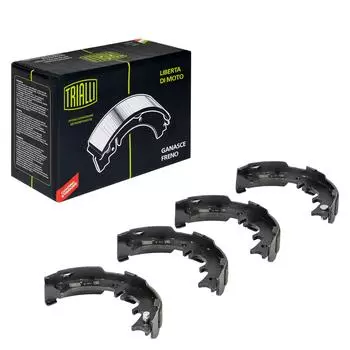 Колодки тормозные барабанные задние для автомобилей Lexus RX (03-) / GS (93-) / LS (94-) / IS (99-) стояночного тормоза 190x45 TRIALLI