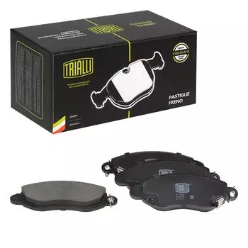 Колодки тормозные дисковые передние для автомобилей Ford Transit (00-) RWD TRIALLI