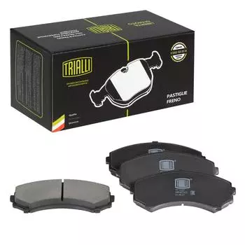 Колодки тормозные дисковые передние для автомобилей Mitsubishi Pajero III (00-)/Pajero IV (06-) TRIALLI