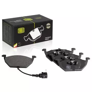 Колодки тормозные для автомобилей Skoda Octavia A5 (04-) дисковые передние (в комплекте с датчиком) TRIALLI