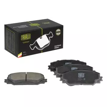 Колодки тормозные дисковые передние для автомобилей Toyota Corolla (06-) TRIALLI