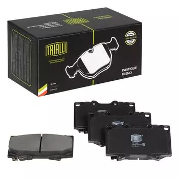 Колодки тормозные для автомобилей Toyota Land Cruiser 100 (98-) дисковые передние TRIALLI