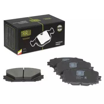 Колодки тормозные дисковые передние для автомобилей Toyota Yaris (05-) т/с Advics (PF 4352) TRIALLI