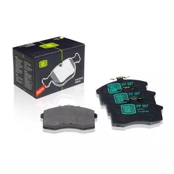 Колодки тормозные дисковые передние для автомобилей Лада 1111-1113 TRIALLI