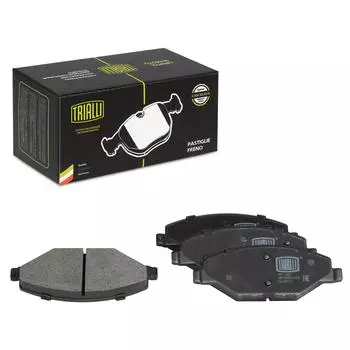 Колодки тормозные дисковые передние для автомобилей VW Polo Sedan (RUS) (10-) 1ZE TRIALLI