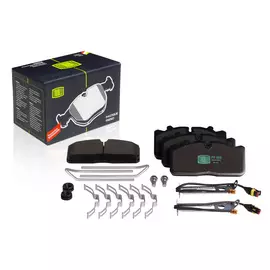 Колодки тормозные для автомобилей ГАЗон Next (14-) дисковые передние/задние (в комплекте с двумя датчиками и монтажным комплектом) TRIALLI