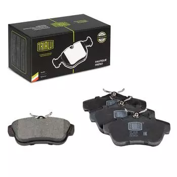 Колодки тормозные дисковые задние для автомобилей Citroen Jumpy (07-)/Peugeot Expert (07-) TRIALLI