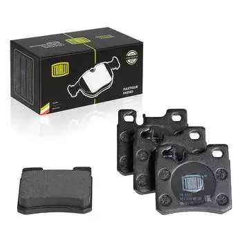 Колодки тормозные для автомобилей Mercedes E (W210) (95-) дисковые задние 62x58 TRIALLI