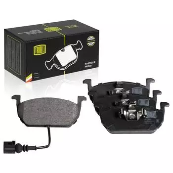 Колодки тормозные для автомобилей Skoda Octavia A7 (13-) / Volkswagen Golf VII (12-) дисковые передние (в комплекте с датчиком) TRIALLI