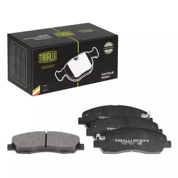 Колодки тормозные дисковые задние для автомобилей ГАЗель Next (13-) 4.6т TRIALLI