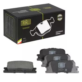 Колодки тормозные дисковые задние для автомобилей Toyota Camry (01-) TRIALLI