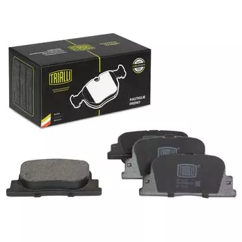 Колодки тормозные дисковые задние для автомобилей Toyota Camry (96-) / Lifan Solano (10-) / BYD F3 (05-) TRIALLI