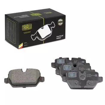 Колодки тормозные для автомобилей BMW 1 (E81/87) (04-) / 3 (E90) (05-) / Mini Countryman (10-) дисковые задние TRIALLI