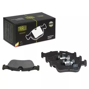 Колодки тормозные для автомобилей BMW 1 (E81/87) (04-) / 3 (E90/91) (05-) дисковые передние TRIALLI