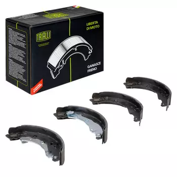 Колодки тормозные для автомобилей Citroen C3 (03-)/C2 (02-)/Peugeot 1007 (05-) барабанные 203x37 TRIALLI