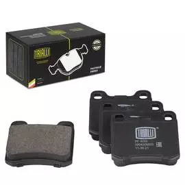 Колодки тормозные для автомобилей Mercedes E (W124) (84-) дисковые задние TRIALLI