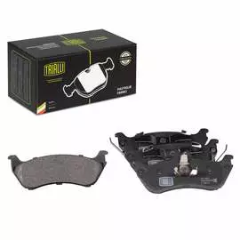 Колодки тормозные для автомобилей Mercedes ML (W163) (98-) дисковые задние для тормозной системы Bosch TRIALLI