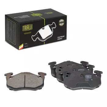 Колодки тормозные для автомобилей Peugeot 206 (98-) / 306 (97-) / Renault Clio (96-) дисковые задние TRIALLI