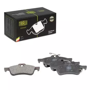Колодки тормозные для автомобилей Toyota Yaris (05-) / Daihatsu Charade (11-) дисковые задние TRIALLI