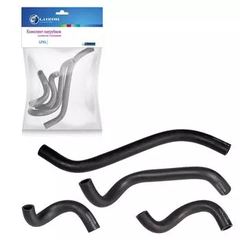 Комплект патрубков отопителя для автомобилей Лада 21082 LUZAR