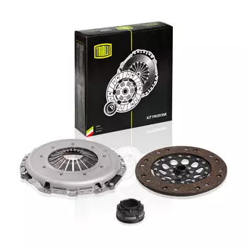 Комплект сцепления в сборе для автомобилей VW Passat (96-) 1.8/2.0/ Audi A4 B6 (00-) 1.8/2.0 с муфтой TRIALLI