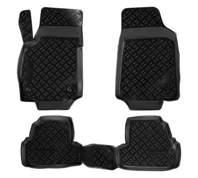 Ковры для Opel Mokka (12-), 4 шт., выс. борт, ТЭП, черн. AIRLINE