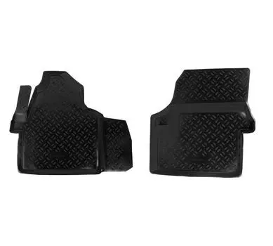 Ковры для Mercedes-Benz Sprinter (W906) /VW Crafter (06-),перед., 2 шт., выс. борт, ТЭП, черн. AIRLINE