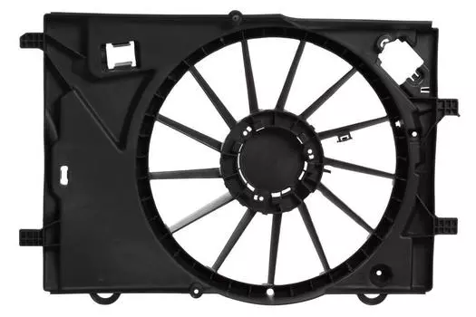 Кожух электровентилятора охлаждения для автомобилей Chevrolet Aveo T300 (11-)/Opel Mokka (13-) LUZAR