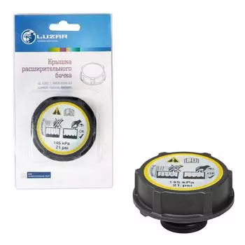 Крышка расш. бачка для автомобилей Ford Focus II (05-)/Mazda 3 (03-) LUZAR