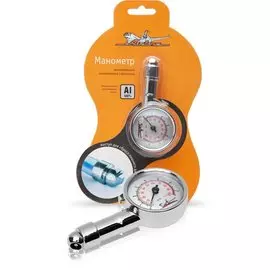 Манометр стрелочный металл. 7 АТМ AIRLINE