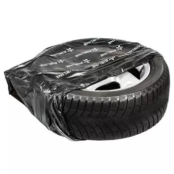 Мешки для колес R12-22, PRO, ПНД повыш.прочн. 25 мкм (105х115 см) компл. 4 шт., черн. AIRLINE