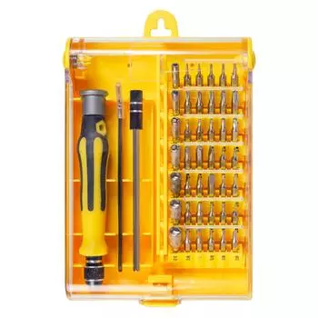 Набор отвёрток для точных работ 45 предметов в кейсе AIRLINE