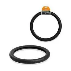 Оплетка на руль, перфорированная кожа, черная, 37-39 см/М AIRLINE