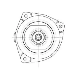 Опора передней стойки без подшипиника левая для автомобиля Nissan Note (06-) TRIALLI